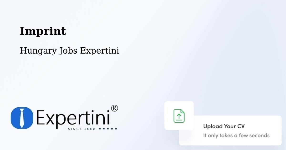 Imprint – Heréd - Hungary Jobs Expertini